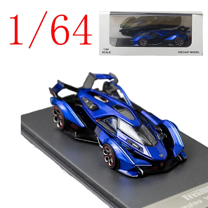 Lemanfang Diecast 1/64 Scale Lamborghini V12 VGT Alloy Model Cars Play Vehicles Toys for Boys Gift Original Box
Lemanfang Diecast 1/64 Scale Lamborghini V12 VGT Alloy Model Cars Play Vehicles Toys for Boys Gift Original Box