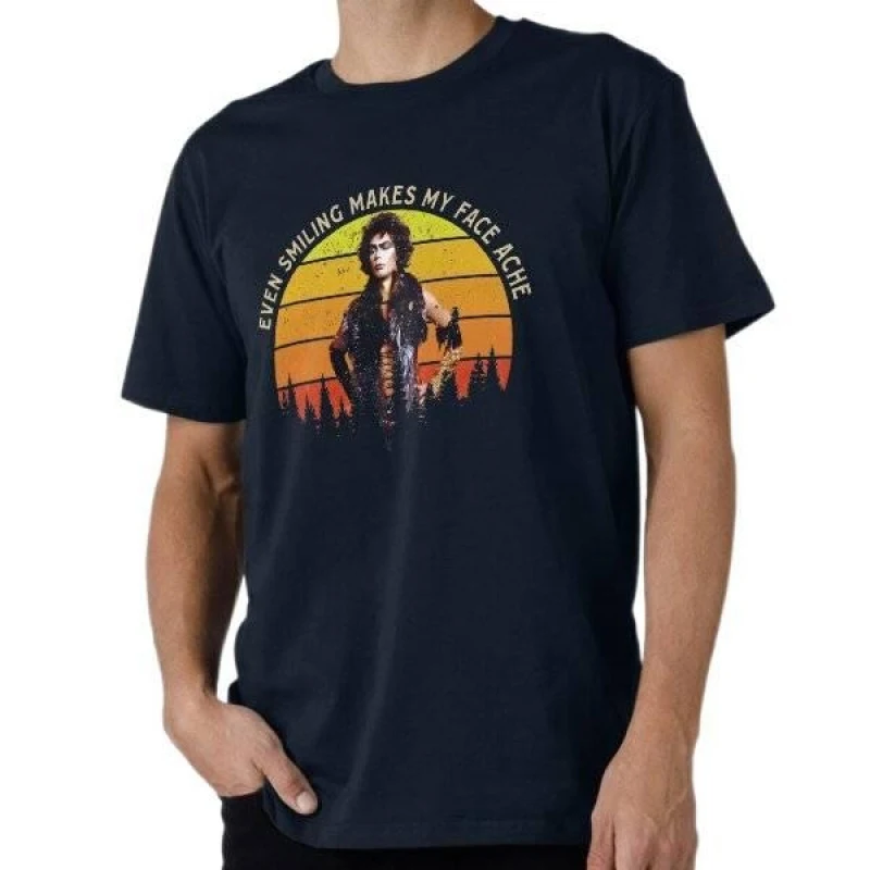 Rocky horror picture show Frank-N-Furter movies Gift T Shirt 0612 Gothic Horror Film Print Graphic clothes US Size tops S-6XL
Rocky horror picture show Frank-N-Furter movies Gift T Shirt 0612 Gothic Horror Film Print Graphic clothes US Size tops S-6XL