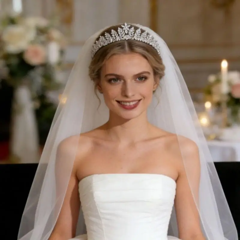 Portable Pageant Queen Crystals Tiaras Elegant Headband Crowns Hair Accessory for Women in Costume Performances
Portable Pageant Queen Crystals Tiaras Elegant Headband Crowns Hair Accessory for Women in Costume Performances