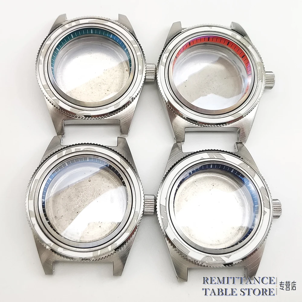 Men's Watch 40mm Waterproof Screw Lock Stainless Steel Case Red Blue Green Chapter Ring Sapphire Mirror Fits Japan nh35 nh36
Men's Watch 40mm Waterproof Screw Lock Stainless Steel Case Red Blue Green Chapter Ring Sapphire Mirror Fits Japan nh35 nh36