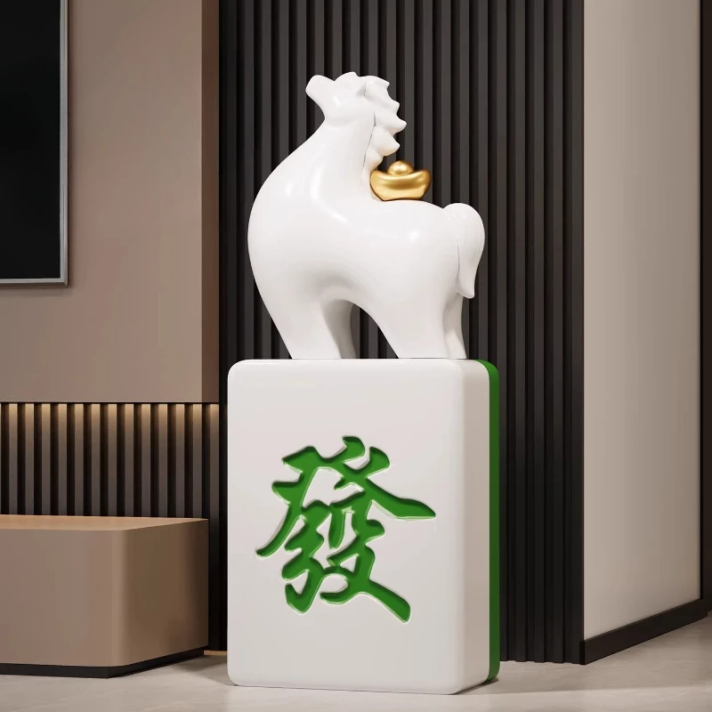 Horse Statue Large Floor Decoration Modern Living Room TV Cabinet Ornament Creative Shop Wealth Prophecy Sculpture Opening Gift
Horse Statue Large Floor Decoration Modern Living Room TV Cabinet Ornament Creative Shop Wealth Prophecy Sculpture Opening Gift