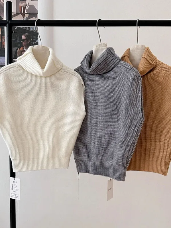 High Collar Knitted Vest Coffee Color Series Women's Top Faionable And Gentle Sister Commute Sle Regular Thin Pure C...
High Collar Knitted Vest Coffee Color Series Women's Top Faionable And Gentle Sister Commute Sle Regular Thin Pure C...