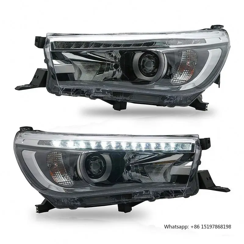 Auto Parts Car Body LED Halogen Headlight Front Headlamp For Toyota Vigo Hilux Revo 2015 2016 2017 2018 2019
Auto Parts Car Body LED Halogen Headlight Front Headlamp For Toyota Vigo Hilux Revo 2015 2016 2017 2018 2019