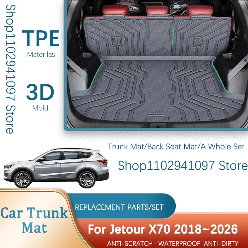 Car Trunk Mat For Jetour X70 Soueast DX8 MASTA EV 2018~2026 5seat 7seat Waterproof Cargo Liner Cover Storage Pad Car Accessories
Car Trunk Mat For Jetour X70 Soueast DX8 MASTA EV 2018~2026 5seat 7seat Waterproof Cargo Liner Cover Storage Pad Car Accessories