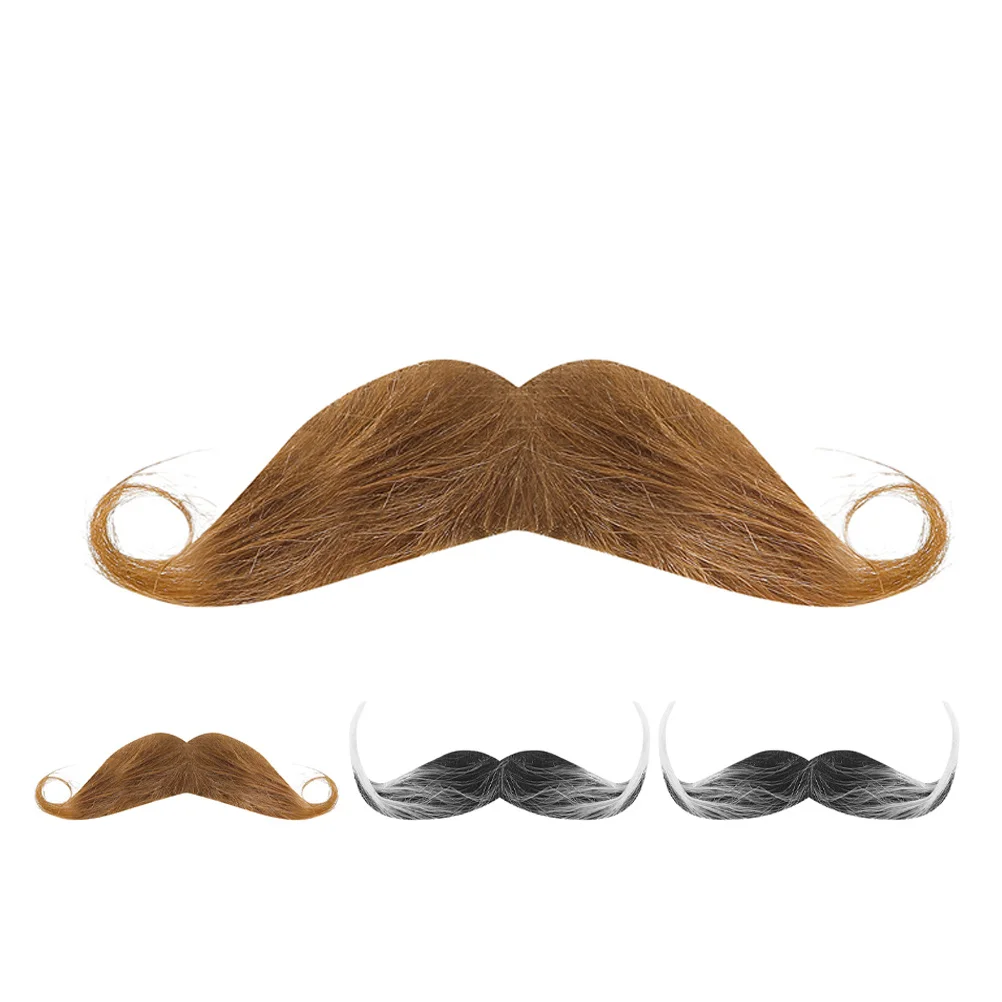 4pcs Party Fake Beard For Men Self Adhesive Realistic Mustache Costume Accessories Halloween Cosplay Props Assorted Colors 
4pcs Party Fake Beard For Men Self Adhesive Realistic Mustache Costume Accessories Halloween Cosplay Props Assorted Colors