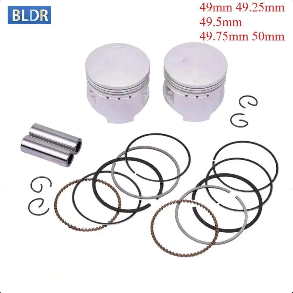 49mm Motorcycle Piston Rings 2UJ-11638-00-00 For Yamaha XC125 GRIZZLY 125 YFM125GXGR XV250U ROUTE XV250XCR V STAR XV250G VIRAGO
49mm Motorcycle Piston Rings 2UJ-11638-00-00 For Yamaha XC125 GRIZZLY 125 YFM125GXGR XV250U ROUTE XV250XCR V STAR XV250G VIRAGO
