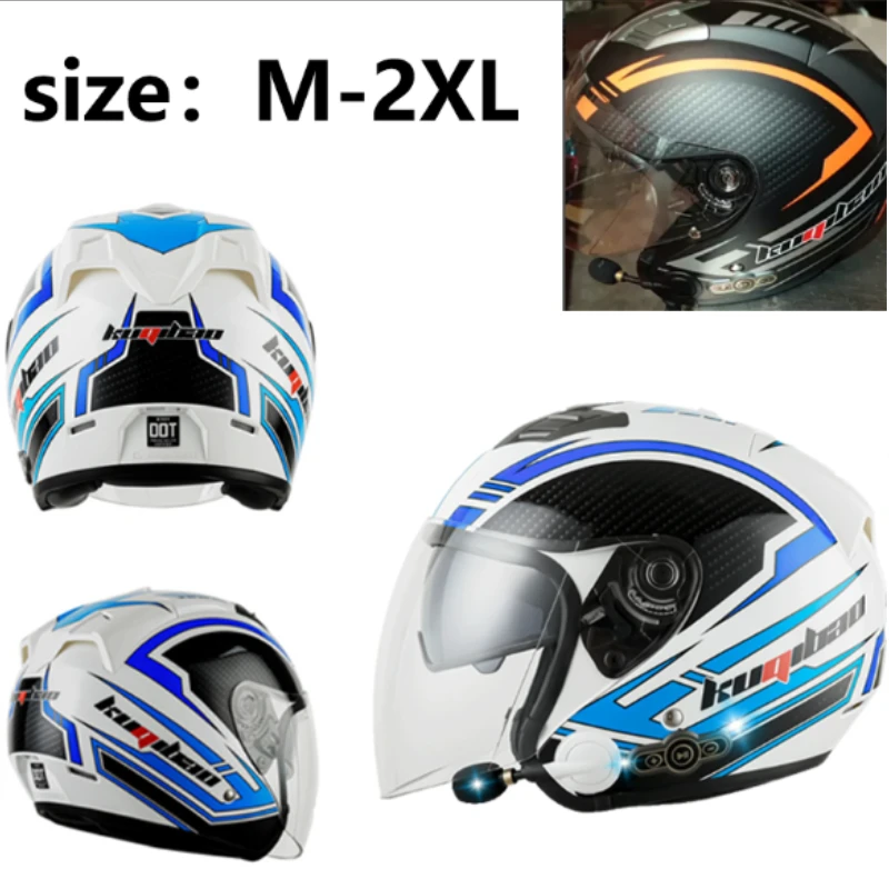 Kuqibao DOT одобренный мотоциклетный шлем с Bluetooth HD объективом ABS Crash полушлем мотоциклетный шлем Россия블비헬 изменений
Kuqibao DOT одобренный мотоциклетный шлем с Bluetooth HD объективом ABS Crash полушлем мотоциклетный шлем Россия블비헬 изменений