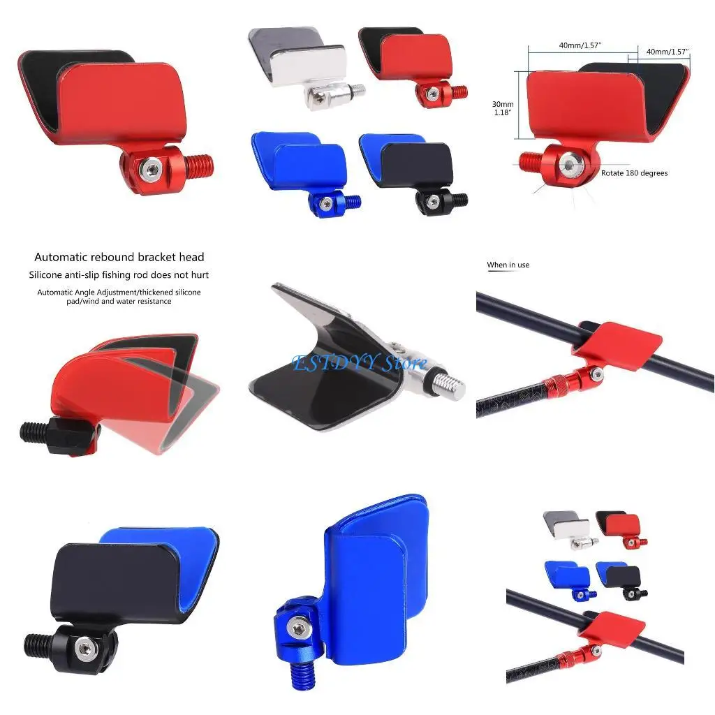 G6DE Fishing Rod Holder Automatic Rebounds Butterfly Head Fishing Tackle Tools
G6DE Fishing Rod Holder Automatic Rebounds Butterfly Head Fishing Tackle Tools