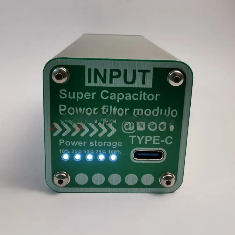 Фильтр питания 5 В, вход и выход типа C, подходит для Raspberry Pi, конденсаторный фильтр фарад, поддерживает связь с USB
Фильтр питания 5 В, вход и выход типа C, подходит для Raspberry Pi, конденсаторный фильтр фарад, поддерживает связь с USB