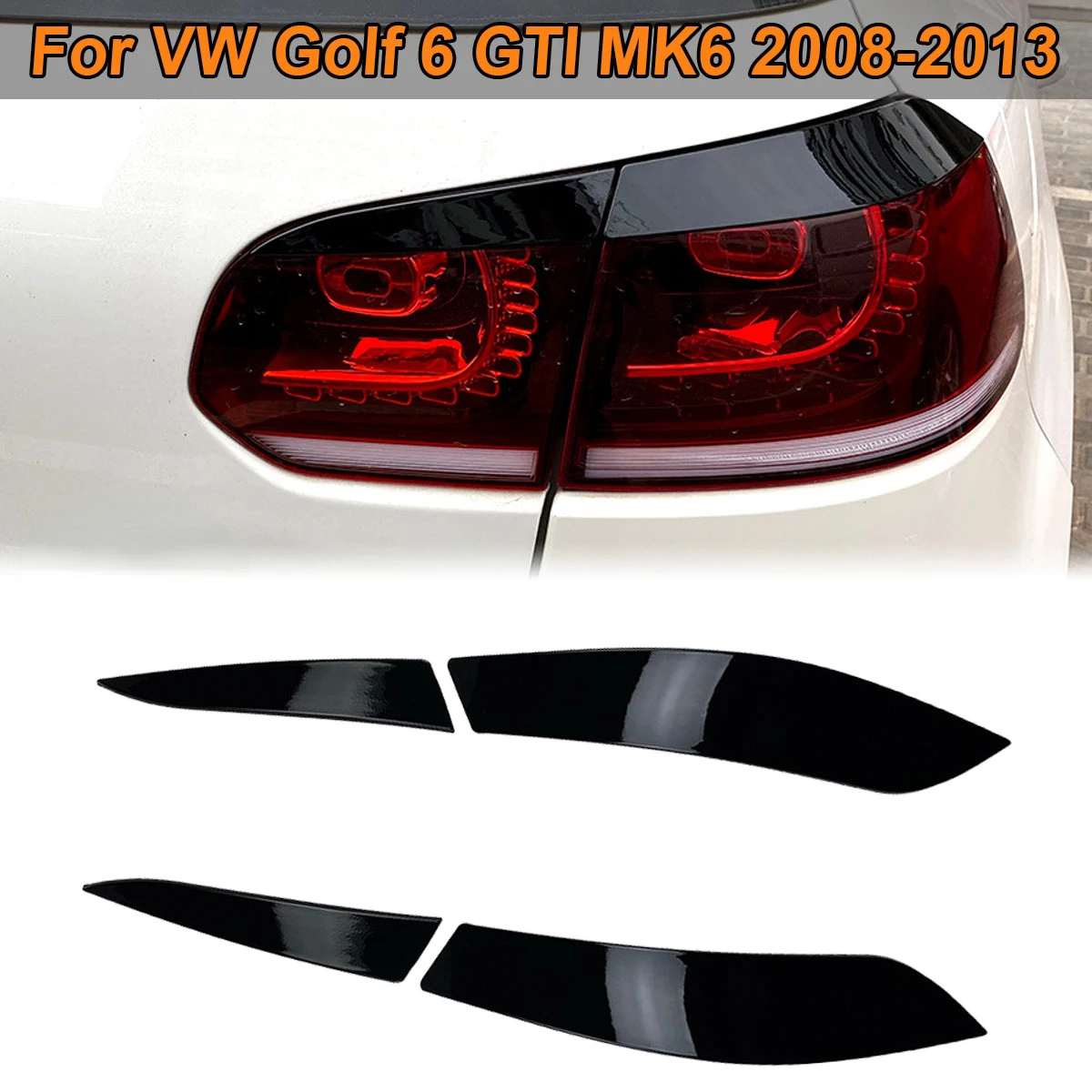 2PCS Rear Tail Light Eye Lid Eyebrow Cover Eyelids Sticker Trim For Volkswagen VW Golf 6 MK6 GTI R 2008-2012 Car Accessories
2PCS Rear Tail Light Eye Lid Eyebrow Cover Eyelids Sticker Trim For Volkswagen VW Golf 6 MK6 GTI R 2008-2012 Car Accessories