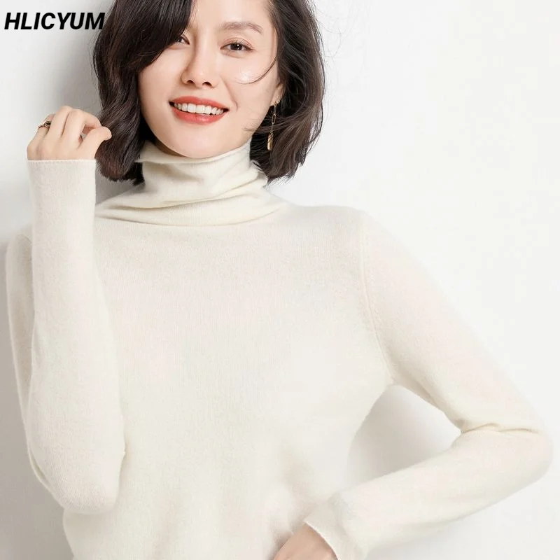 Turtleneck Sweater Women Fashion 2024 New Stretch Tops Women Knitted100% Wool Pullovers Long Sleeve Bottoming Knitted Sweater
Turtleneck Sweater Women Fashion 2024 New Stretch Tops Women Knitted100% Wool Pullovers Long Sleeve Bottoming Knitted Sweater