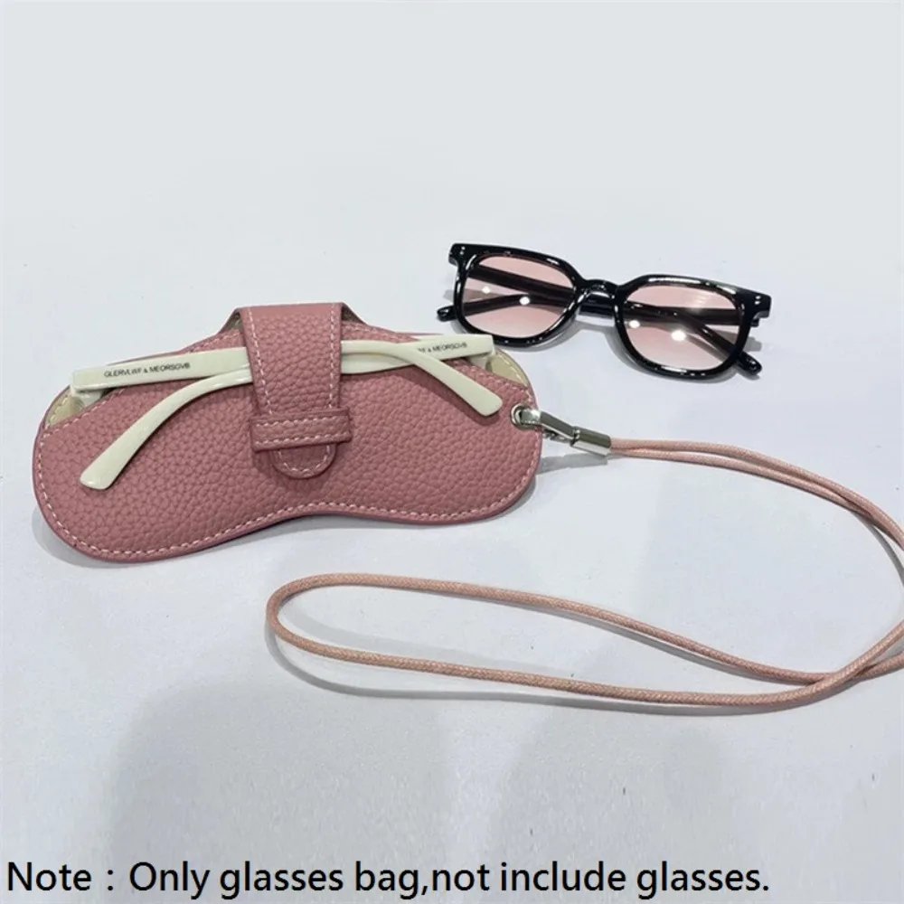 Hanging Neck PU Leather Glasses Bag Sunglasses Pouch Eyewear Protector Case Glasses Storage Bag with Hanging Buckle Korean Style
Hanging Neck PU Leather Glasses Bag Sunglasses Pouch Eyewear Protector Case Glasses Storage Bag with Hanging Buckle Korean Style