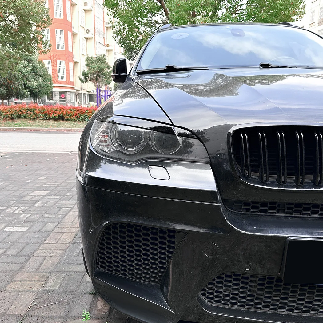 2 шт. накладки-реснички на фары для BMW X6 E71 2008-2014, декоративные наклейки-реснички на фары
2 шт. накладки-реснички на фары для BMW X6 E71 2008-2014, декоративные наклейки-реснички на фары
