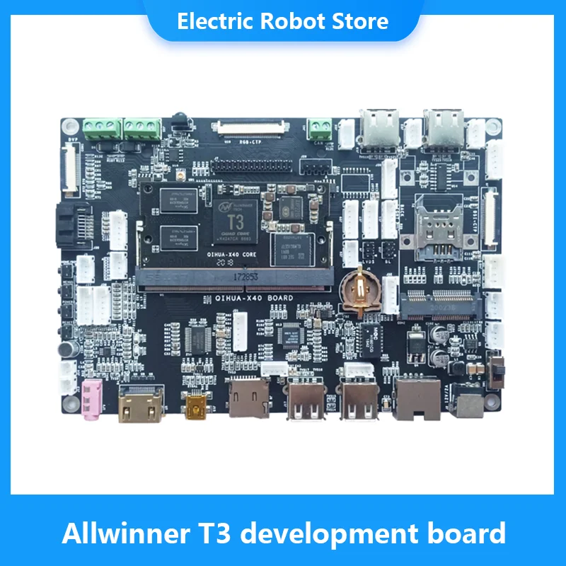 Отечественная макетная плата Allwinner T3, автомобиль промышленного класса, материнская плата Linux + Android с открытым исходным кодом, центральный процессор стандарта автомобиля
Отечественная макетная плата Allwinner T3, автомобиль промышленного класса, материнская плата Linux + Android с открытым исходным кодом, центральный процессор стандарта автомобиля