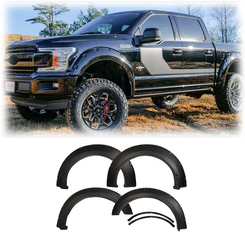 Spedking 2015 2016 2017 4x4 Auto Tuning Accessories ABS Fender Flares Wheel Cover for ford F150 Fender Flares
Spedking 2015 2016 2017 4x4 Auto Tuning Accessories ABS Fender Flares Wheel Cover for ford F150 Fender Flares