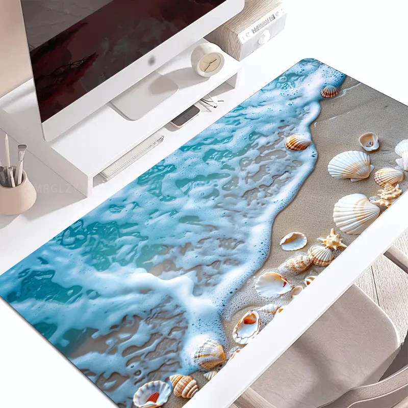 Office Mouse Pad Beach Seashells Mousepad Speed Keyboard Pad Mouse Carpet Desk Mat Cute Desk Accessories Gaming Pad Laptop
Office Mouse Pad Beach Seashells Mousepad Speed Keyboard Pad Mouse Carpet Desk Mat Cute Desk Accessories Gaming Pad Laptop