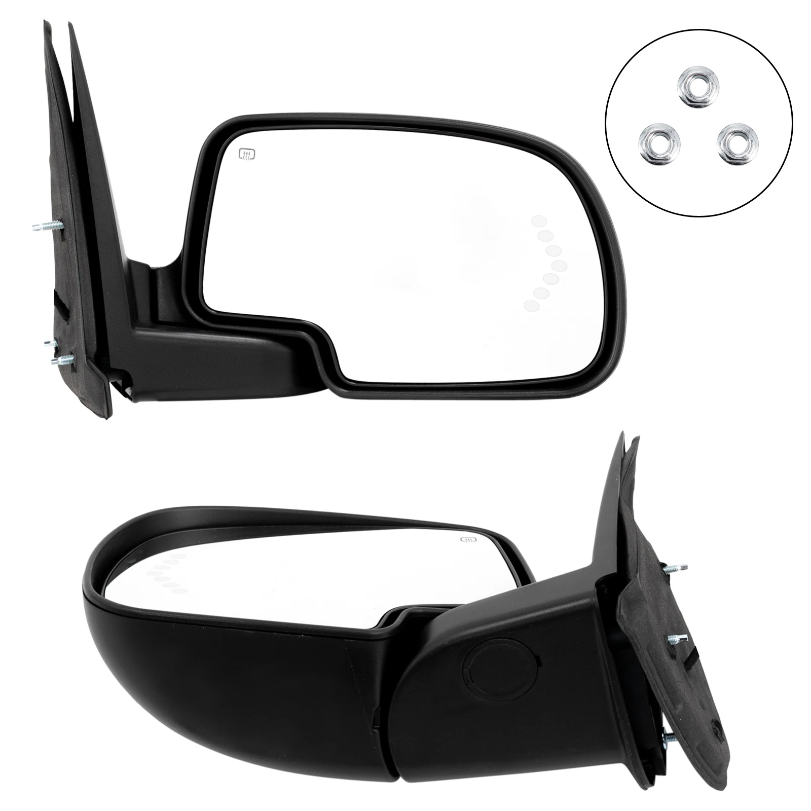 Power Heated Turn Signal LH RH pair Door Side View Mirrors For 2003-07 GMC Chevy
Power Heated Turn Signal LH RH pair Door Side View Mirrors For 2003-07 GMC Chevy