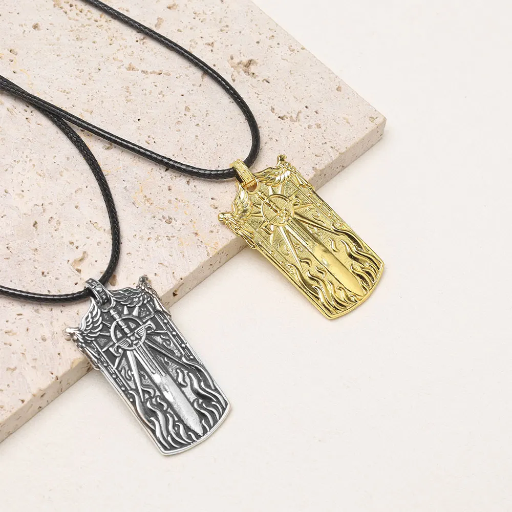 Warhammer 40000 Emperor's Creative Personality Vintage Solid Colour Metal Badge Necklace Pendant Boys' Birthday Halloween Gift
Warhammer 40000 Emperor's Creative Personality Vintage Solid Colour Metal Badge Necklace Pendant Boys' Birthday Halloween Gift