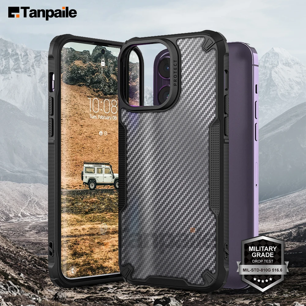 Carbon Fiber Outdoor Sports for Apple iPhone 16 15 Pro Max Plus 14 13 12 Case Shockproof Enhanced Side Protective Cover
Carbon Fiber Outdoor Sports for Apple iPhone 16 15 Pro Max Plus 14 13 12 Case Shockproof Enhanced Side Protective Cover