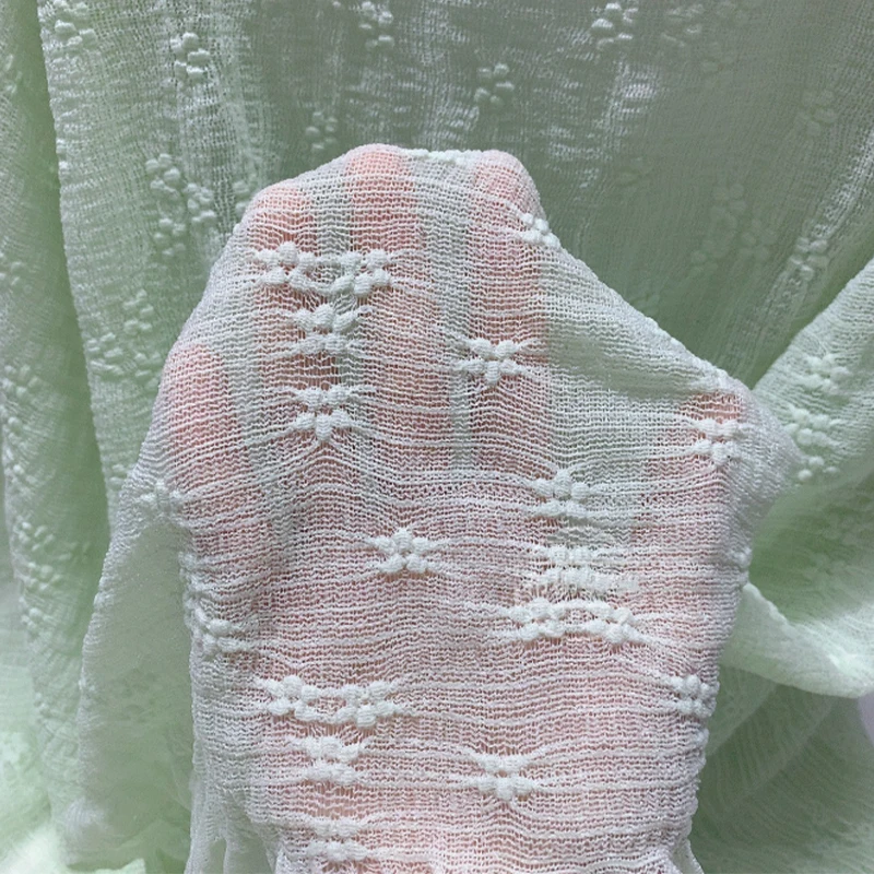 1yard Stretch 3D Knitted Lace Fabric Bubble Floral Hollow out Design Cardigan Overlay Dress DIY Sewing Material Soft Fabric
1yard Stretch 3D Knitted Lace Fabric Bubble Floral Hollow out Design Cardigan Overlay Dress DIY Sewing Material Soft Fabric