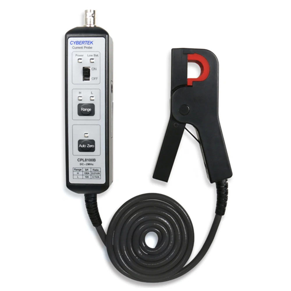 Cybertek CPL8100A (100A/600kHz) Current Probe AC/DC Current Probe Current Range 50mA~10A Peak
Cybertek CPL8100A (100A/600kHz) Current Probe AC/DC Current Probe Current Range 50mA~10A Peak