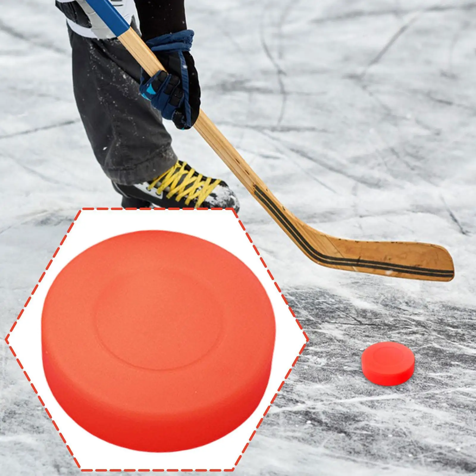 Ice Hockey Puck Reliable PVC Sports Accessory for Street Pond Hockey Daily Game Handling Skills
Ice Hockey Puck Reliable PVC Sports Accessory for Street Pond Hockey Daily Game Handling Skills