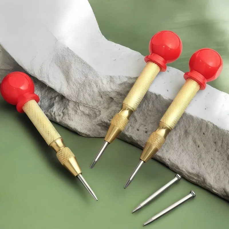 DIY Jewelry Making Center Punch Automatic High-Hardness Drilling Position Marker Benchwork Nail Punch Hand Tool
DIY Jewelry Making Center Punch Automatic High-Hardness Drilling Position Marker Benchwork Nail Punch Hand Tool