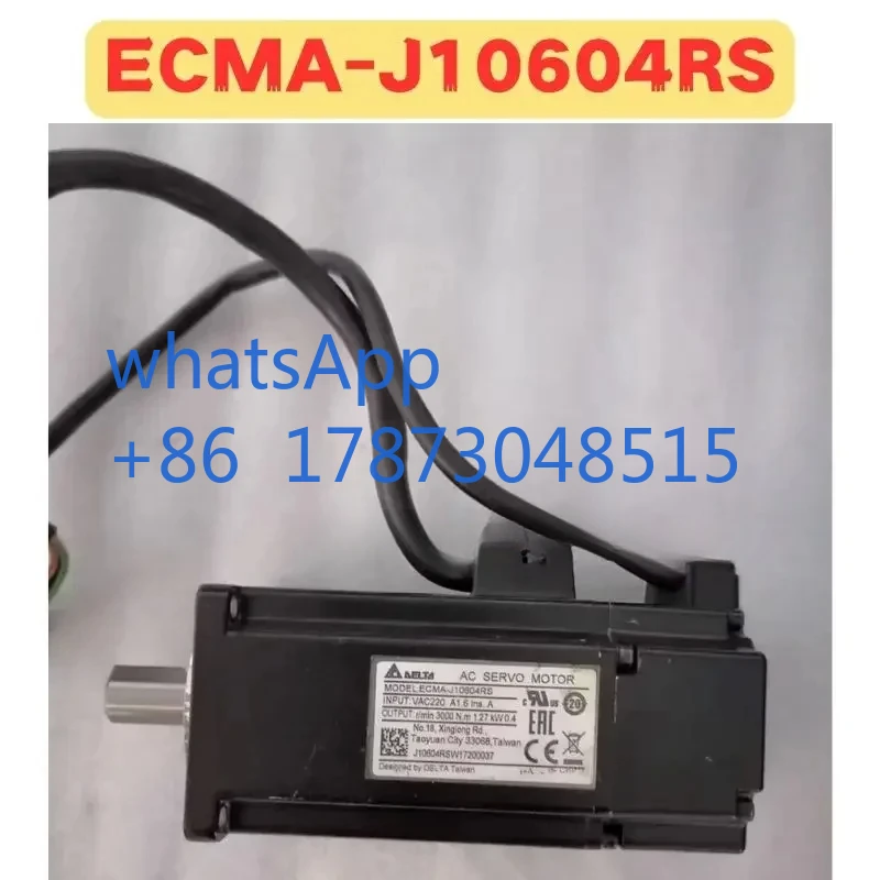 Б/у Серводвигатель ECMA-J10604RS ECMA J10604RS Нормальная функция Протестировано ОК
Б/у Серводвигатель ECMA-J10604RS ECMA J10604RS Нормальная функция Протестировано ОК