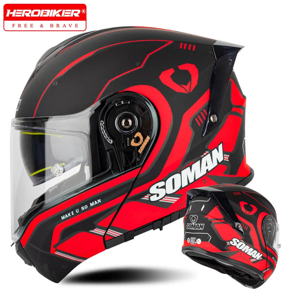 Helmets For Motorcycles Double Lens Full Face Helmet Motorbike Filp Up Helmet Moto Four Seasons Sun Helmets For Men And Women
Helmets For Motorcycles Double Lens Full Face Helmet Motorbike Filp Up Helmet Moto Four Seasons Sun Helmets For Men And Women