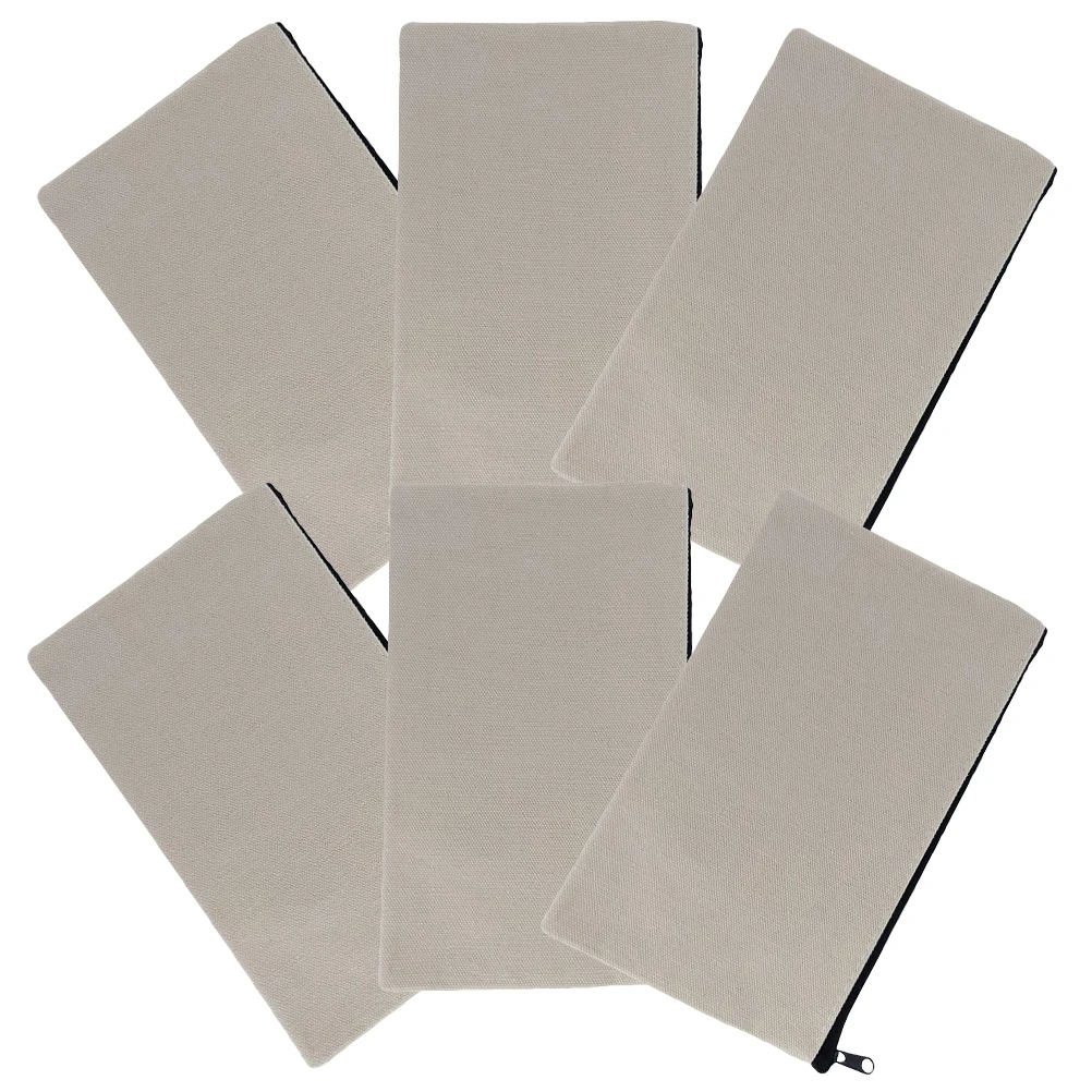 6pcs Canvas Pencil Bag Large Capacity Zipper Storage Case Lightweight School Office Stationery Holder Multi Function
6pcs Canvas Pencil Bag Large Capacity Zipper Storage Case Lightweight School Office Stationery Holder Multi Function