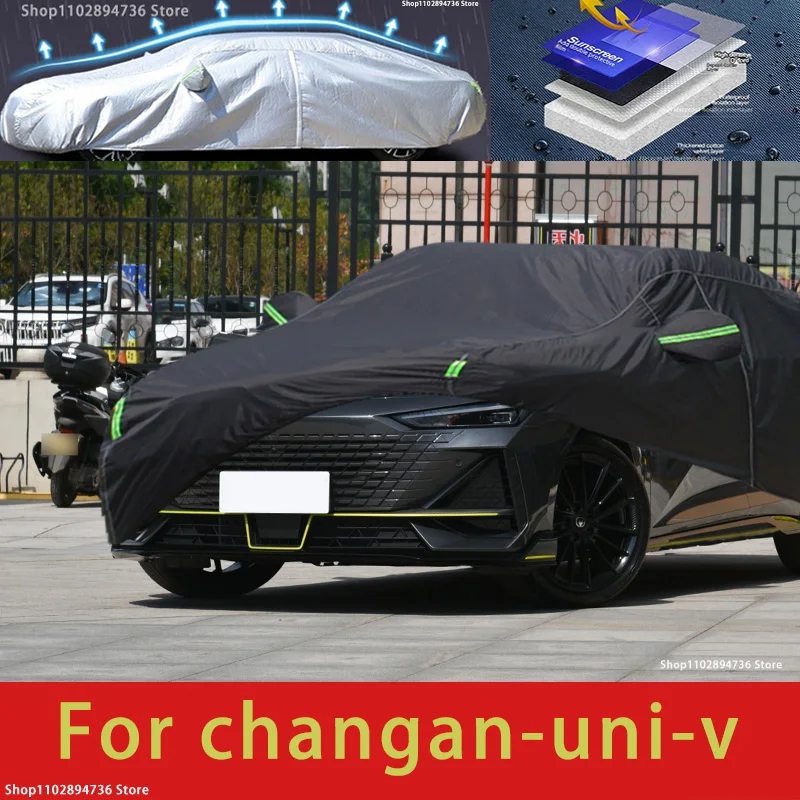For changan uni v fit Outdoor Protection Full Car Covers Snow Cover Sunshade Waterproof Dustproof Exterior black car cover
For changan uni v fit Outdoor Protection Full Car Covers Snow Cover Sunshade Waterproof Dustproof Exterior black car cover