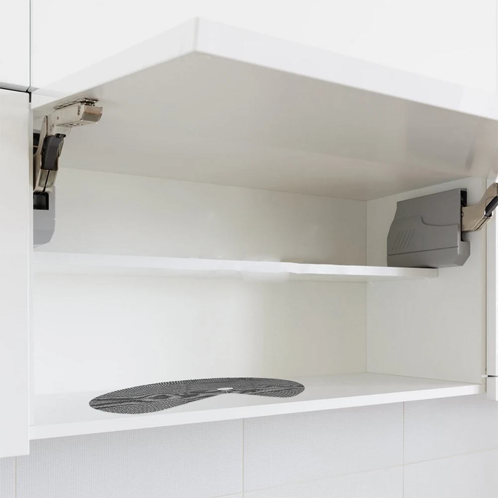 2pcs Lazy Susan Shelf Liner Non-Slip Kitchen Liners Circle Cabinet Liner Fridge Drawer Organizer Black Cuttable Sturdy
2pcs Lazy Susan Shelf Liner Non-Slip Kitchen Liners Circle Cabinet Liner Fridge Drawer Organizer Black Cuttable Sturdy