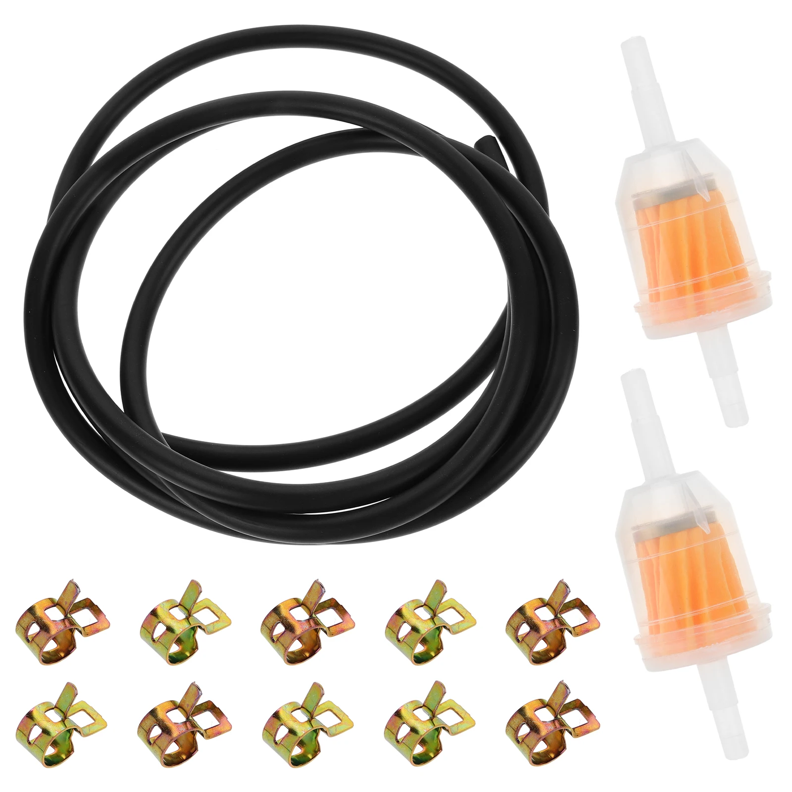 1 set Fuel Line Kit Rubber Hose Clamps Filter Gasoline Element Motorcycle Engine Accessories Universal Fuel Line Filter Hose
1 set Fuel Line Kit Rubber Hose Clamps Filter Gasoline Element Motorcycle Engine Accessories Universal Fuel Line Filter Hose