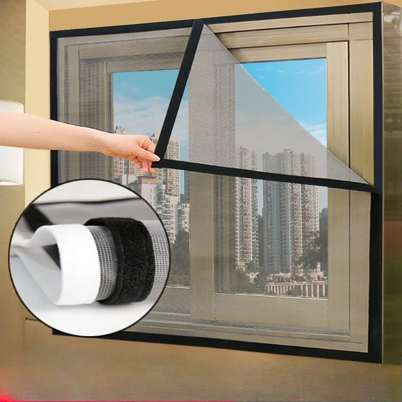 Convenient Anti-Mosquito Window Netting,Sturdy and Easy-to-Install Sandfly Mesh for Home,Zero-Window Mosquito Net Curtain Screen
Convenient Anti-Mosquito Window Netting,Sturdy and Easy-to-Install Sandfly Mesh for Home,Zero-Window Mosquito Net Curtain Screen