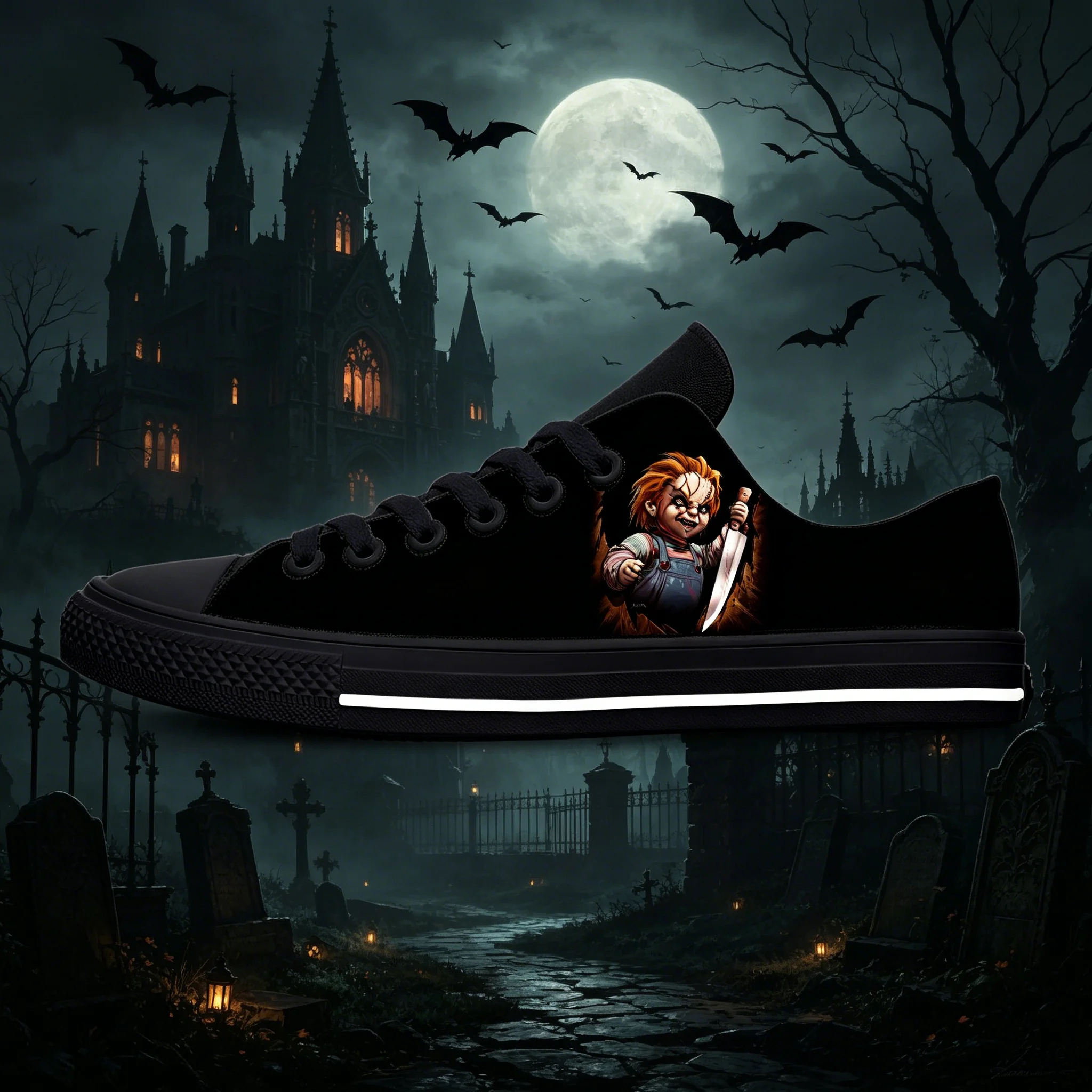 Childs Play Scary Character Low Top Sneakers, Unique Custom Art, Slim Light Shoes, Unisex Travel Daily Shoes
Childs Play Scary Character Low Top Sneakers, Unique Custom Art, Slim Light Shoes, Unisex Travel Daily Shoes