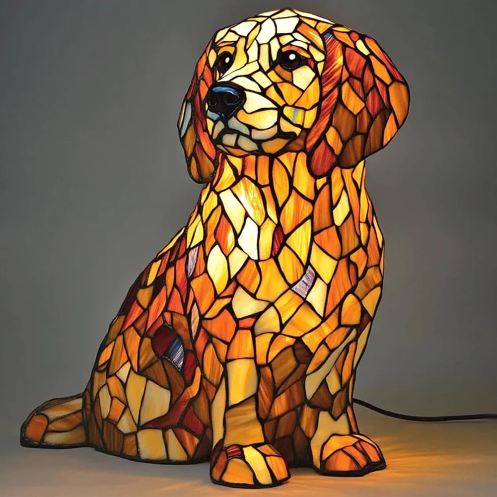 Dog Lamp Dog Series Art Night Light Resin Stained Resin Dog Tabletop Night Light Cute Pet Dogs Themed LED Table Lamps Home Decor
Dog Lamp Dog Series Art Night Light Resin Stained Resin Dog Tabletop Night Light Cute Pet Dogs Themed LED Table Lamps Home Decor