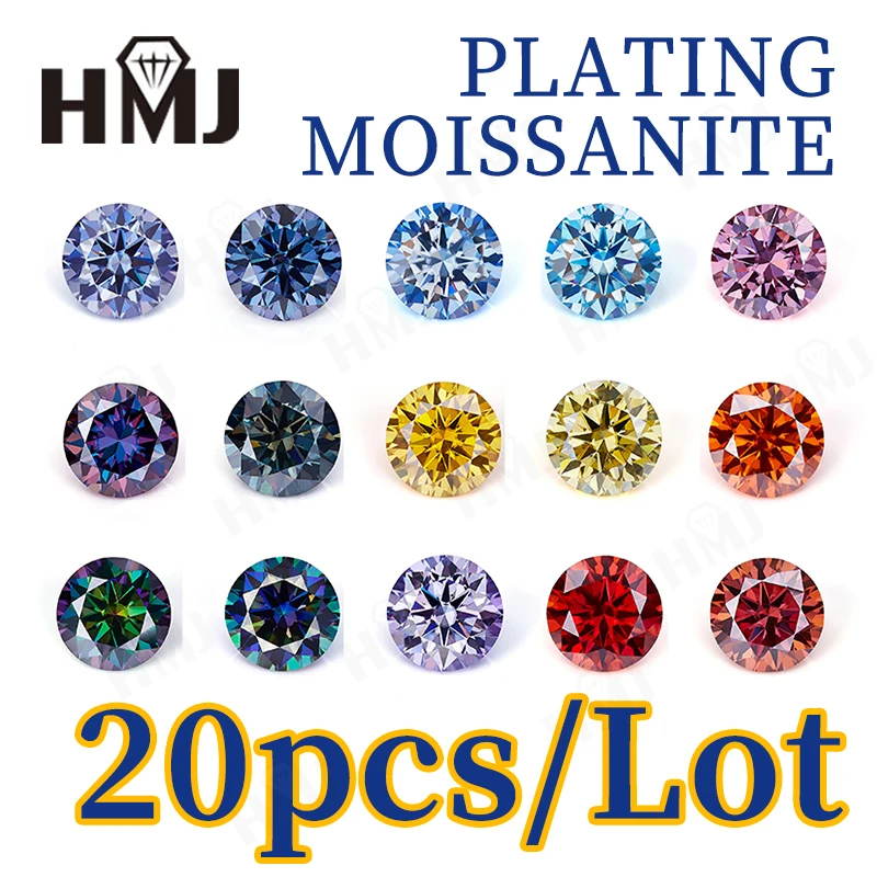 Big Save 20PCS Per Lot Wholesale Moissanite Stone Round Cut Golden Yellow Color VVS1 Gemstone Jewelry Making GRA Certificate
Big Save 20PCS Per Lot Wholesale Moissanite Stone Round Cut Golden Yellow Color VVS1 Gemstone Jewelry Making GRA Certificate