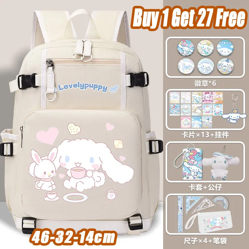 Sanrio Laurel Dog Children's Backpack Girls Grade 1-6 Large-capacity School Backpack
Sanrio Laurel Dog Children's Backpack Girls Grade 1-6 Large-capacity School Backpack