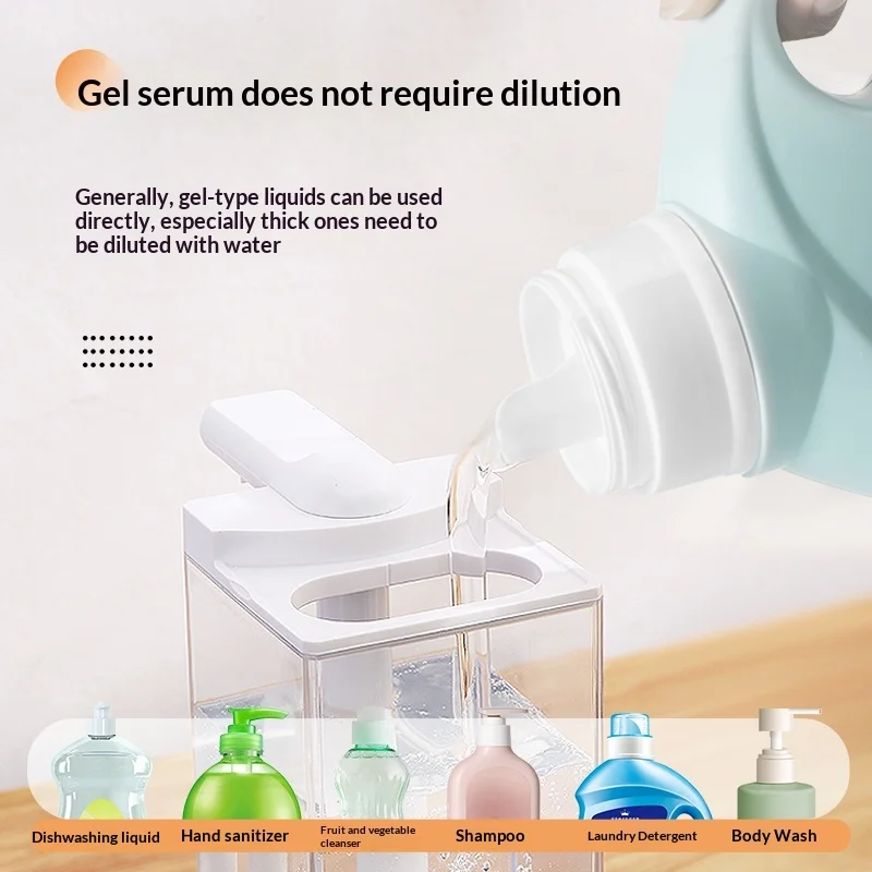 490ml USB Rechargeable Automatic Liquid Soap Dispenser Touchless Smart Sensor for Kitchen Bathroom Office Gift
490ml USB Rechargeable Automatic Liquid Soap Dispenser Touchless Smart Sensor for Kitchen Bathroom Office Gift