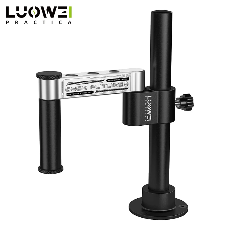 LUOWEI GK01 Geek Future Series Single-arm Microscope Stand Only Support 32mm Micrscopes Universal Lifting/Stacking Fixed Bracket
LUOWEI GK01 Geek Future Series Single-arm Microscope Stand Only Support 32mm Micrscopes Universal Lifting/Stacking Fixed Bracket