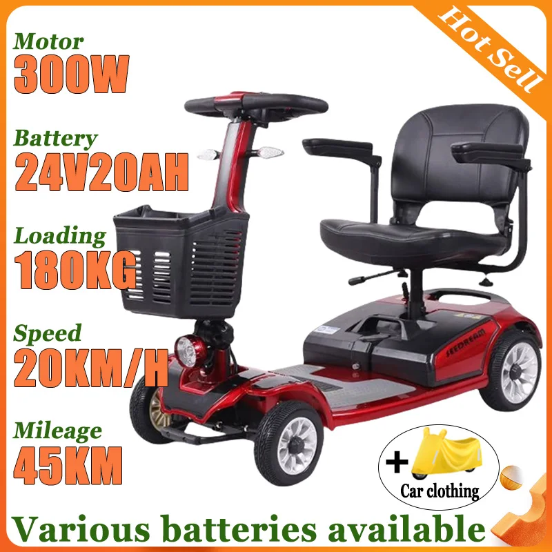 Mini Small Household Folding Adult Leisure Mobility Scooter 4-Wheeler Disabled Buy Vegetables Commuting Elderly Electric Scooter
Mini Small Household Folding Adult Leisure Mobility Scooter 4-Wheeler Disabled Buy Vegetables Commuting Elderly Electric Scooter