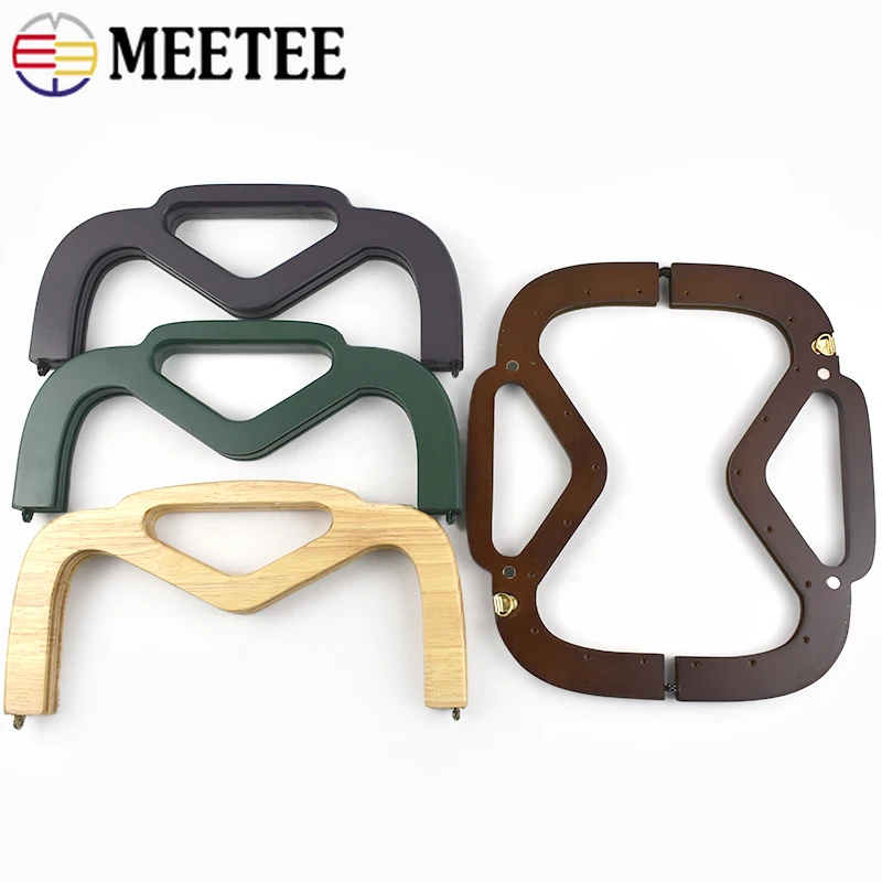 1Pc Meetee 25mm Magnetic Purse Frame Wooden Bag Handle Bracket Women Handbag Handles Replacement DIY Sewing Crafts Accessories
1Pc Meetee 25mm Magnetic Purse Frame Wooden Bag Handle Bracket Women Handbag Handles Replacement DIY Sewing Crafts Accessories