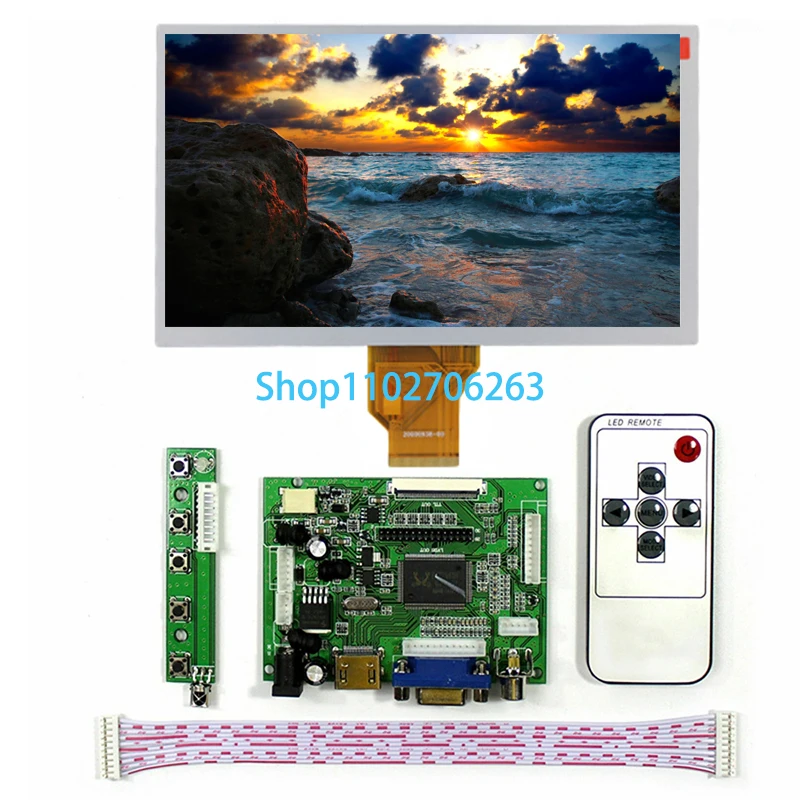 New 6.5 inch LCD screen Monitor AT065TN14 800X480 Driver Board kit compatible-HDMI VGA 2AV Controller board
New 6.5 inch LCD screen Monitor AT065TN14 800X480 Driver Board kit compatible-HDMI VGA 2AV Controller board
