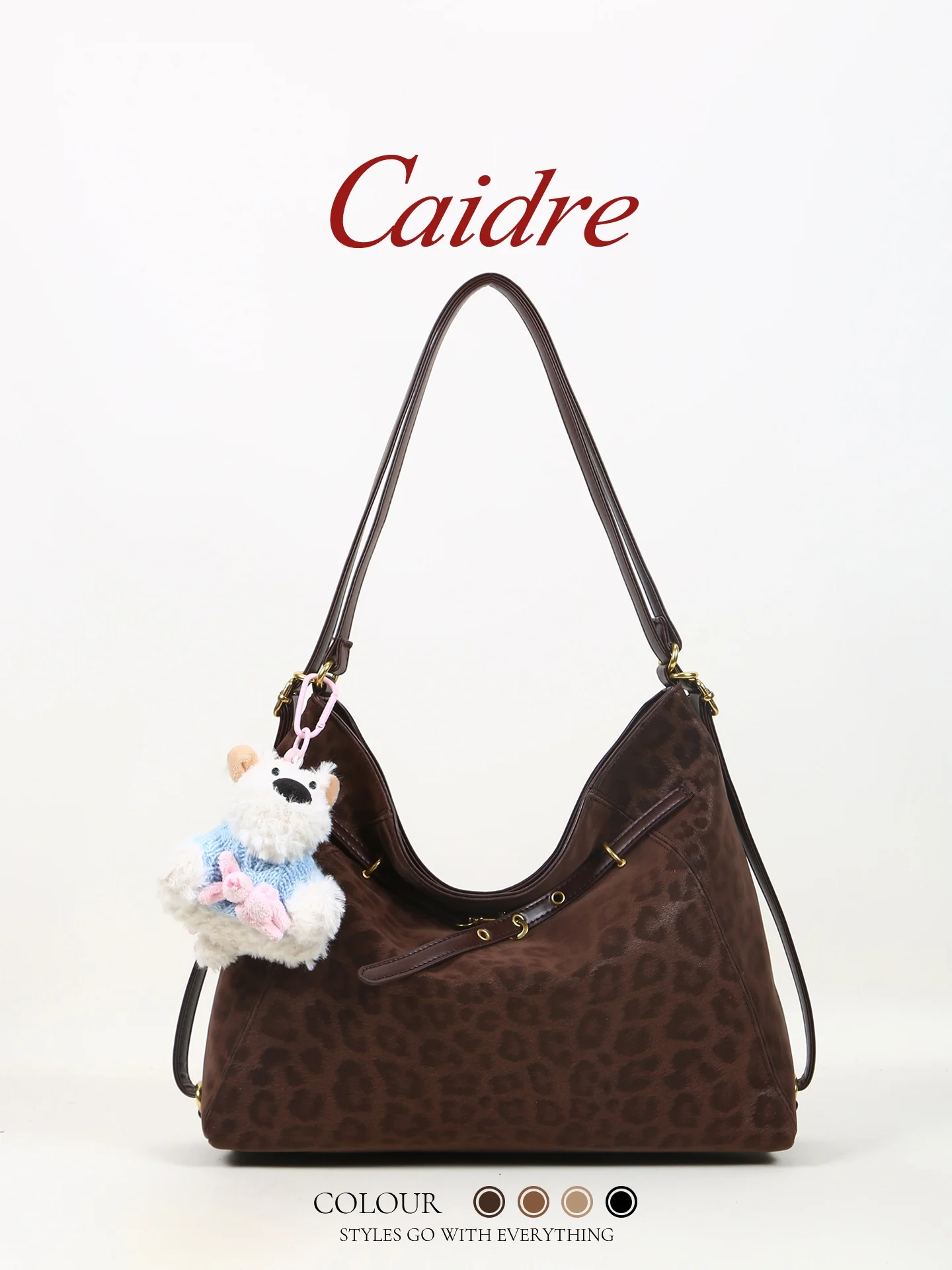 Caidre Retro Leopard Print Tote Bag Women's Large Capacity Commuter Single Shoulder Crossbody Bag Double Shoulder Bag
Caidre Retro Leopard Print Tote Bag Women's Large Capacity Commuter Single Shoulder Crossbody Bag Double Shoulder Bag