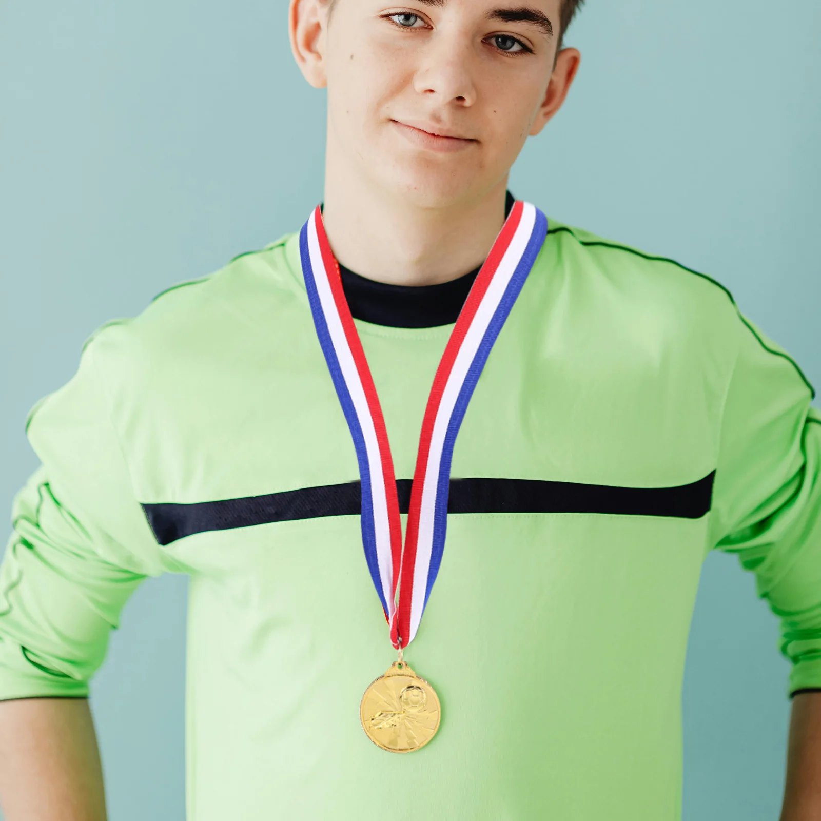 6 Pcs First Place Medal for Soccer Award Medals Accessory Kids Football Themed Party Favors Hanging Trophy Goal
6 Pcs First Place Medal for Soccer Award Medals Accessory Kids Football Themed Party Favors Hanging Trophy Goal