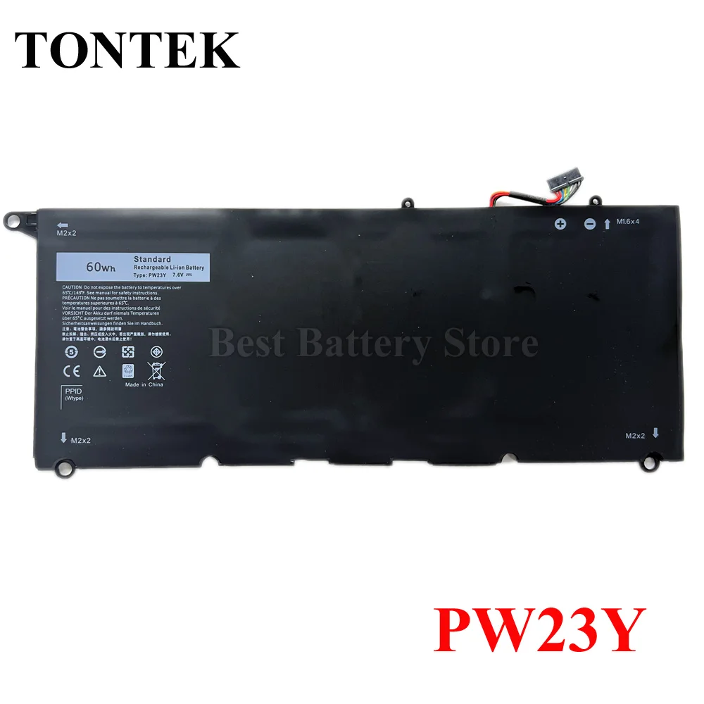 PW23Y Laptop Battery For DELL XPS 13 9360 Series RNP72 TP1GT P54G
PW23Y Laptop Battery For DELL XPS 13 9360 Series RNP72 TP1GT P54G