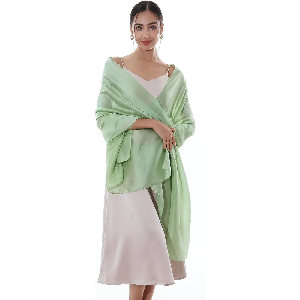 Women Shawls and Wraps for Evening Dresses Like Chiffon Silk Scarf Formal Silky Pashmina Shawls for Weddings
Women Shawls and Wraps for Evening Dresses Like Chiffon Silk Scarf Formal Silky Pashmina Shawls for Weddings