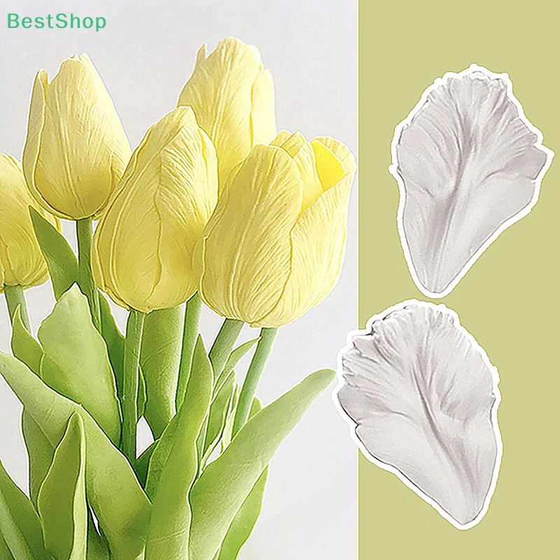 2Pcs Tulip Petal Silicone Mold Cake Decorating Tools Veiner Mold Gumpaste Mold, Sugarcraft, Resin Clay Moulds
2Pcs Tulip Petal Silicone Mold Cake Decorating Tools Veiner Mold Gumpaste Mold, Sugarcraft, Resin Clay Moulds