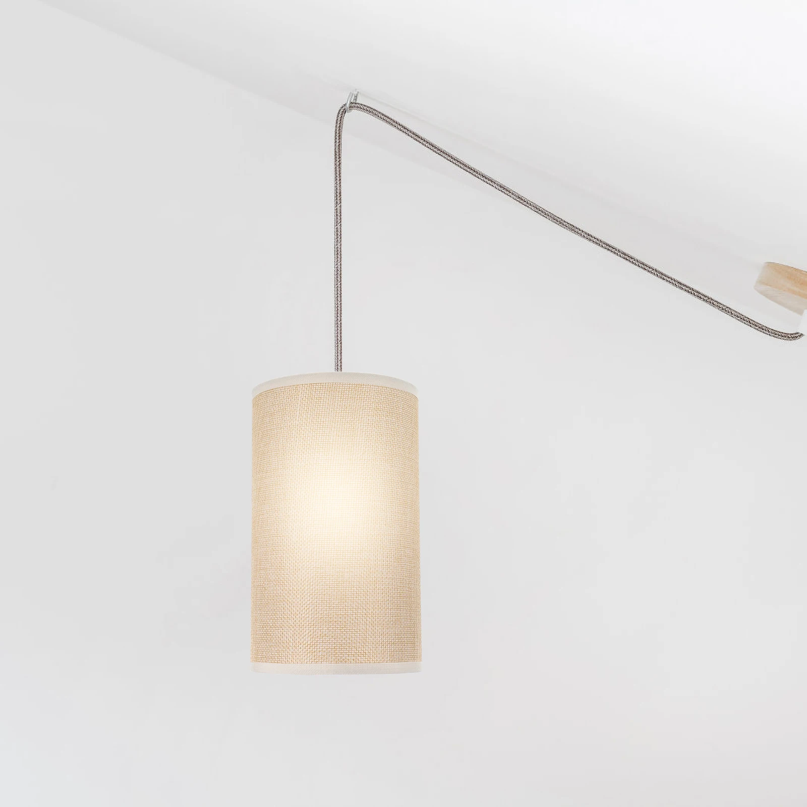 Elegant Fabric Lampshade Beige Cylinder Small Cover for Bedroom Living Room Desk Lamp Shades Replacement Cloth Lighting
Elegant Fabric Lampshade Beige Cylinder Small Cover for Bedroom Living Room Desk Lamp Shades Replacement Cloth Lighting