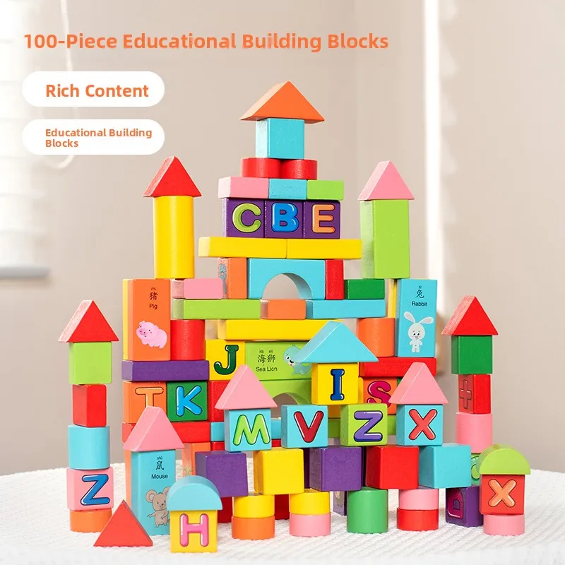 Large Particle Wooden Blos Eonal Early Learning Toys for Boys And Girls -3 Years Old Cognitive Development Building ...
Large Particle Wooden Blos Eonal Early Learning Toys for Boys And Girls -3 Years Old Cognitive Development Building ...